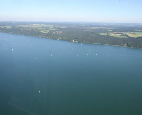 Starnberger See von oben