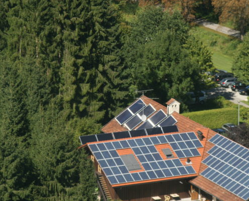 Solarkollektoren und Photovoltaik kombiniert