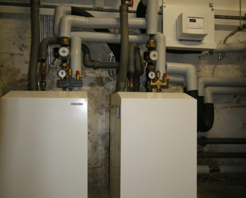Wärmepumpe mit Grundwasser 40 kW Leistung