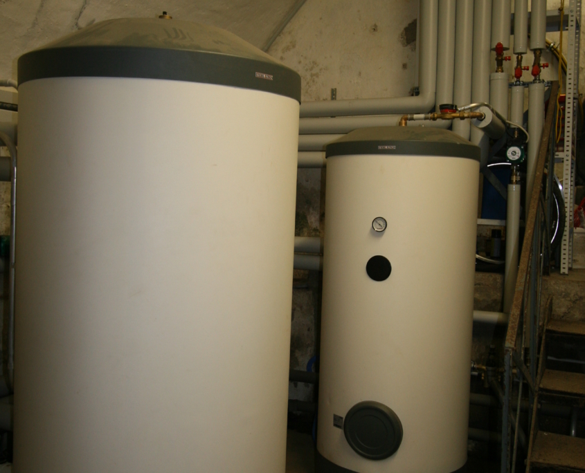 Boiler für Warmwasser